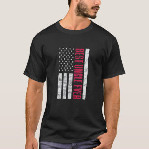 Camiseta El mejor tío de los hombres es la bandera de Estad