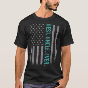 Camiseta El Mejor Tío De Los Hombres, La Bandera Estadounid