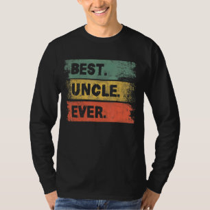 Camiseta El mejor tío de retro vintage de los hombres en la
