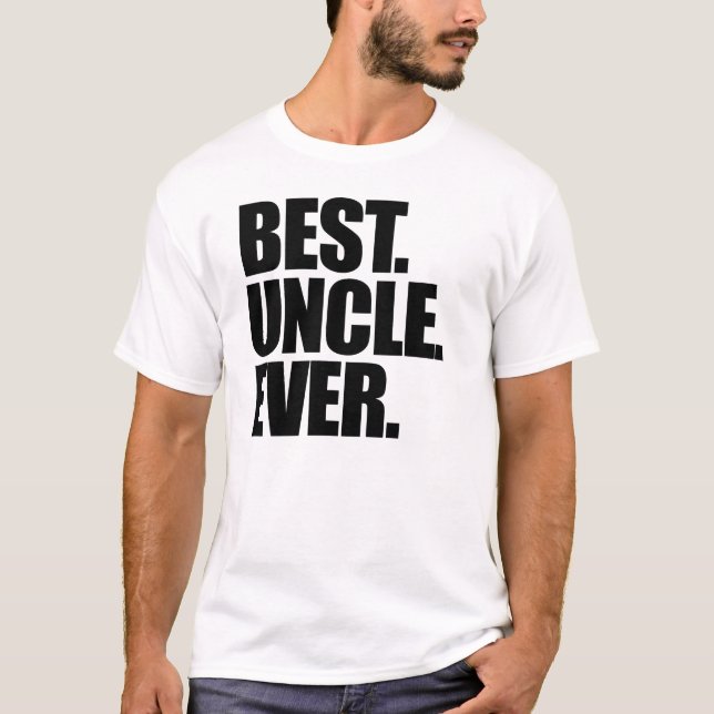 Camiseta El mejor tío de todos (Anverso)