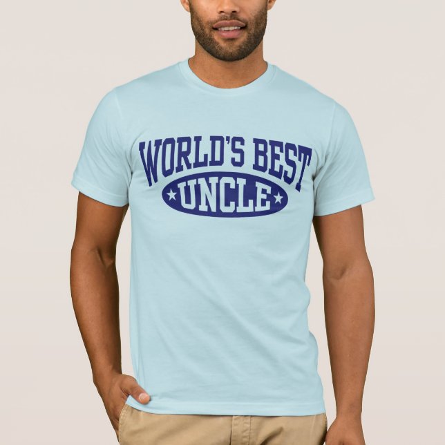 Camiseta El mejor tío del mundo (Anverso)