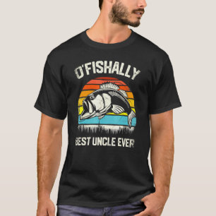Camiseta El mejor tío del mundo de la pesca divertida