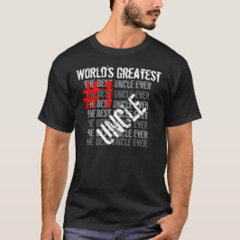 Camiseta El mejor tío del mundo es el tío más grande #1