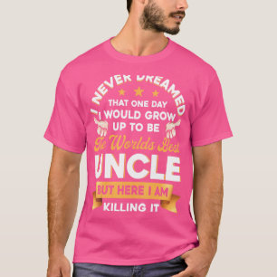 Camiseta El mejor tío del mundo para el tío
