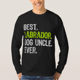 Camiseta El mejor tío del perro de Labrador