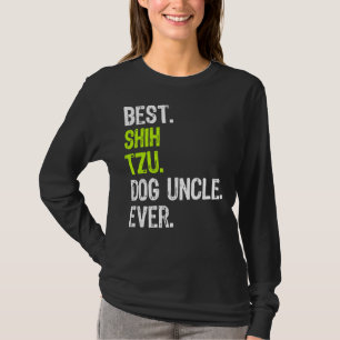 Camiseta El mejor tío del perro de Shih Tzu