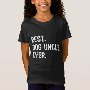Camiseta El mejor tío del perro es un regalo divertido para