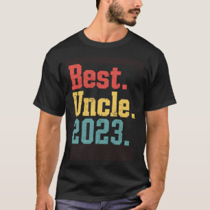 Camiseta El mejor tío del retro de cosecha Guay 2023 Hombre