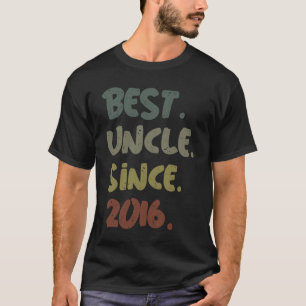 Camiseta El Mejor Tío Desde 2016 Es El Mejor Tío Del Tío Un