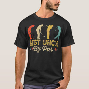 Camiseta El Mejor Tío Retro Vintage Por Los Hombres De Par 