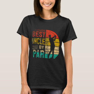 Camiseta El Mejor Tío Vintage De Par Lover Regalos De Golf