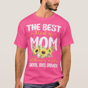 Camiseta el mejor tipo de madre cría a un conductor de auto