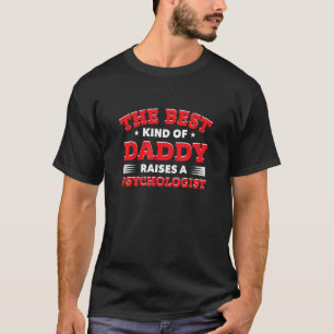 Camiseta El mejor tipo de papá cria al psicólogo Fathe