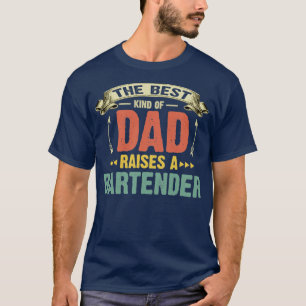 Camiseta El Mejor Tipo De Papá Levanta Un Barman