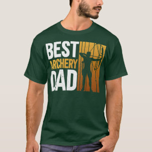 Camiseta El mejor tiro al arco de tiro con arco de papá