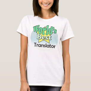 Camiseta El mejor traductor del mundo