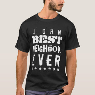 Camiseta El mejor VECINO nunca o cualquier sentimiento B06