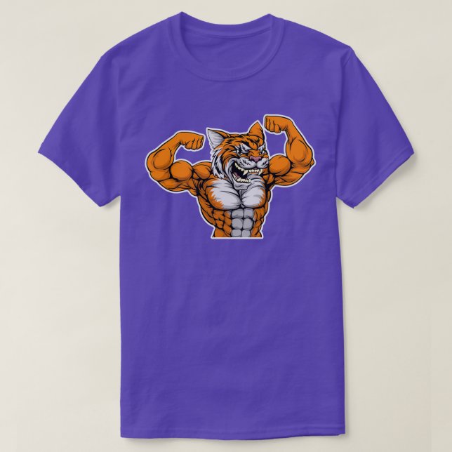 Camiseta El mejor vendedor de tigres poderosos Letx27s lo h (Diseño del anverso)