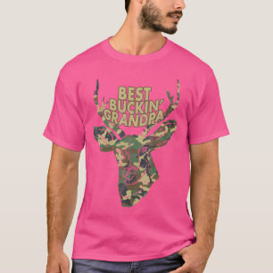 Camiseta El mejor y divertido abuelo Buck Deer Hunter