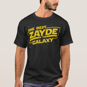 Camiseta El mejor Zayde en el abuelo judío galaxy