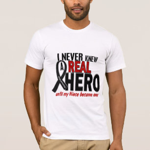Camiseta El melanoma NUNCA CONOCÍA a una sobrina del HÉRO