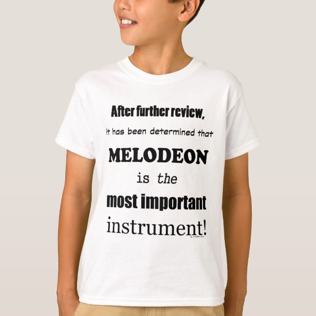 Camiseta El Melodeón más importante (Anverso)