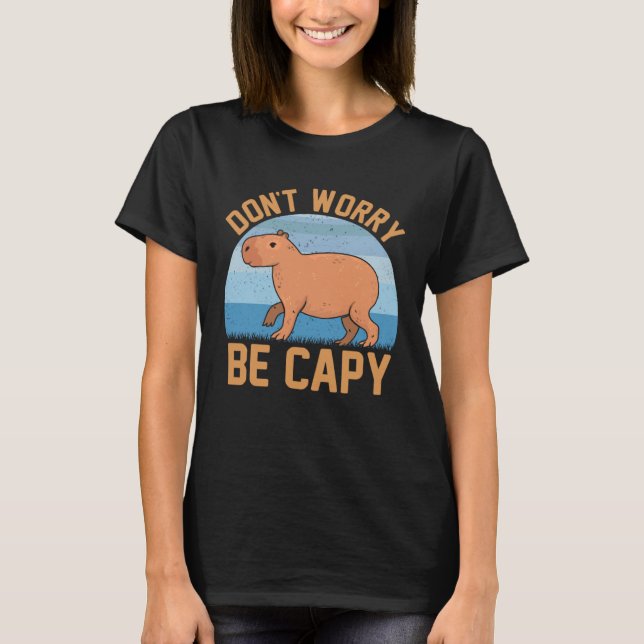 Camiseta El meme de Chiguingus Be Capy (Anverso)