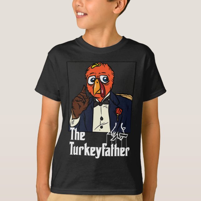 Camiseta El meme de diversión del Día de Acción de Gracias, (Anverso)