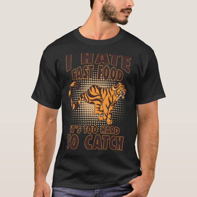 Camiseta El meme del tigre es un gato grande y animal salva (Anverso)