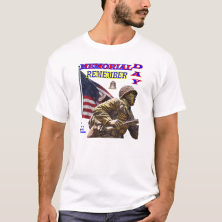 Camiseta El Memorial Day recuerda