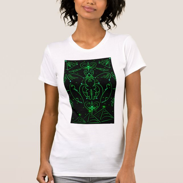 Camiseta El mensaje celestial (Anverso)
