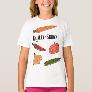 Camiseta El mercado de los agricultores retro en Baby Showe