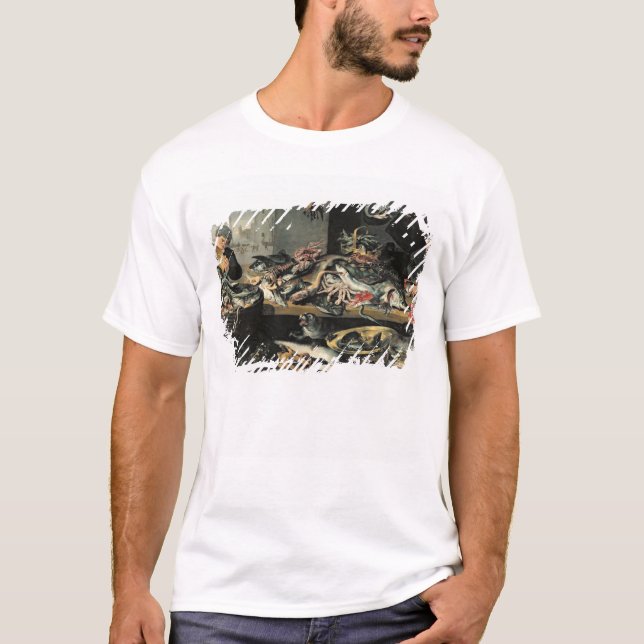 Camiseta El mercado de pescados (Anverso)
