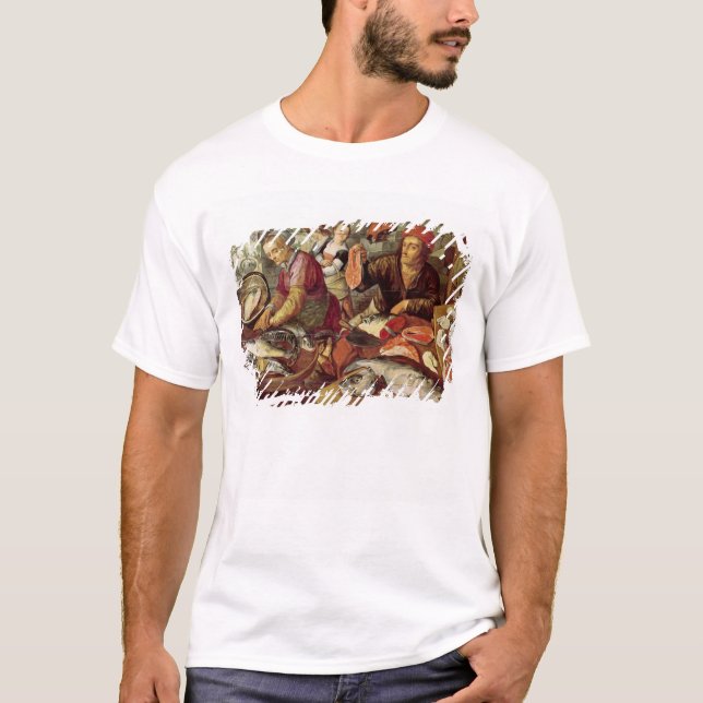Camiseta El mercado de pescados (Anverso)