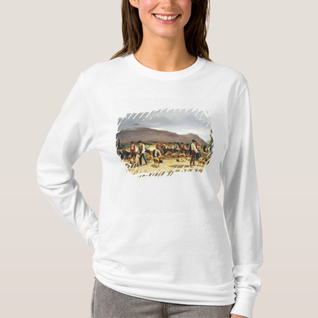 Camiseta El mercado del cerdo, 1875 (Anverso)
