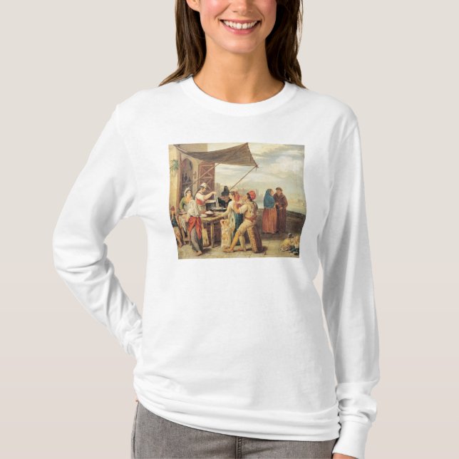 Camiseta El mercado italiano (Anverso)