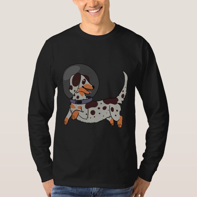 Camiseta El Merle Rojo Se Hizo Cargo De Dachshund En El Esp (Anverso)