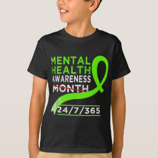 Camiseta El Mes De Concienciación En Salud Mental De Mayo C