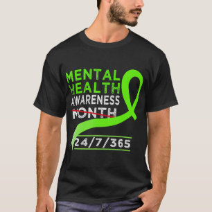 Camiseta El Mes De Concienciación En Salud Mental De Mayo C