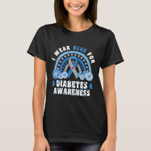 Camiseta El Mes De Concienciación Sobre La Diabetes Es Azul