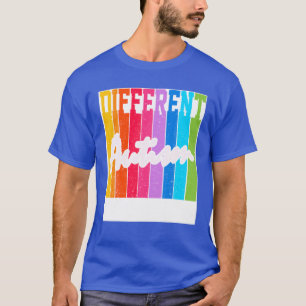 Camiseta El mes de la conciencia autista no menos diferente