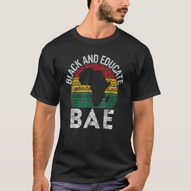 Camiseta El Mes de la Historia del Orgullo de la BAE, negro (Anverso)