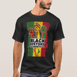 Camiseta El mes de la historia negra 2023 da la mano a los