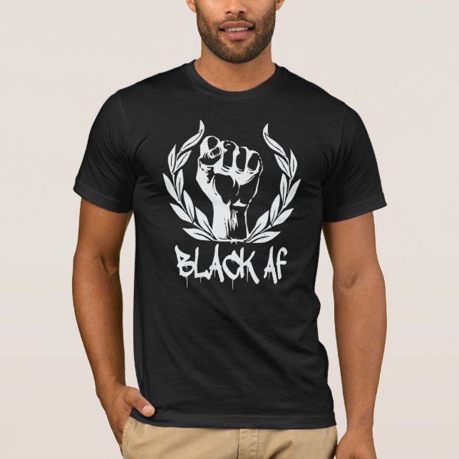 Camiseta El mes de la historia negra de la Guay afroamerica (Anverso)