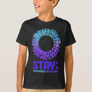 Camiseta El mes de la toma de conciencia sobre el suicidio,