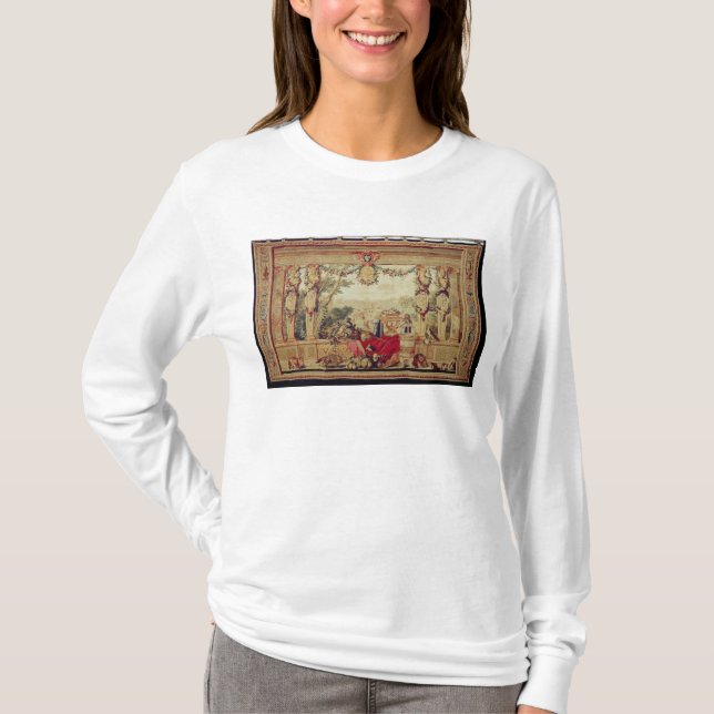 Camiseta El mes del castillo francés de octubre del (Anverso)