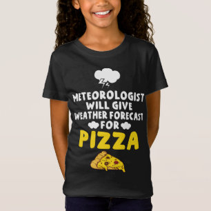 Camiseta El meteorólogo dará pronóstico meteorológico para