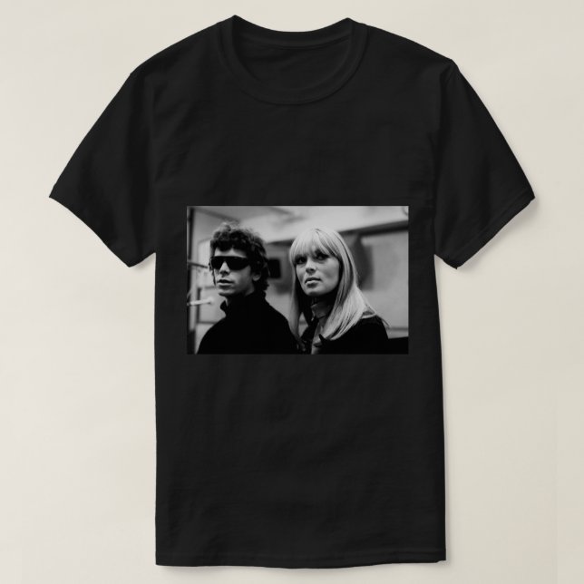 Camiseta El metro Velvet - Nico y Lou Reed Postcar (Diseño del anverso)