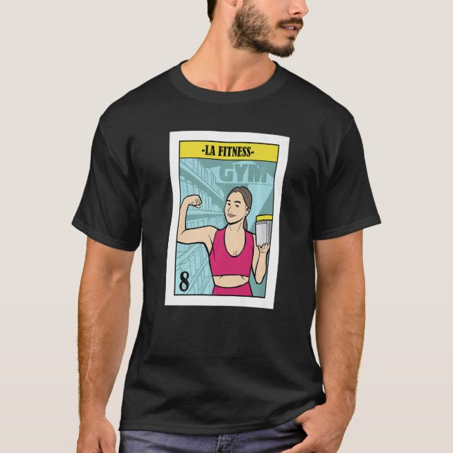 Camiseta El mexicano para Chicas aptos La fitness (Anverso)