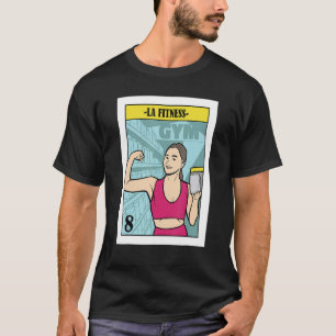 Camiseta El mexicano para Chicas aptos La fitness